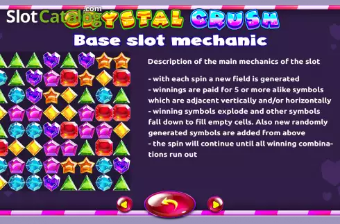 Οθόνη7. Crystal Cascade (Onlyplay) Κουλοχέρης
