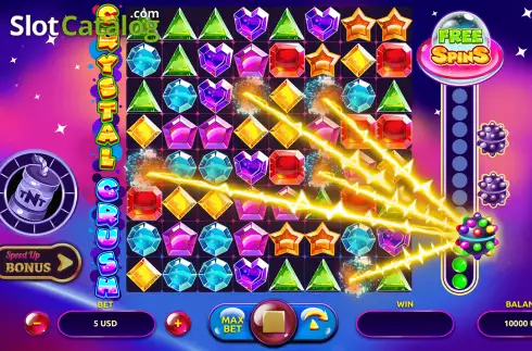 Οθόνη3. Crystal Cascade (Onlyplay) Κουλοχέρης