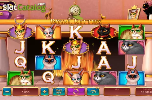 Οθόνη2. Royal Kitties Κουλοχέρης