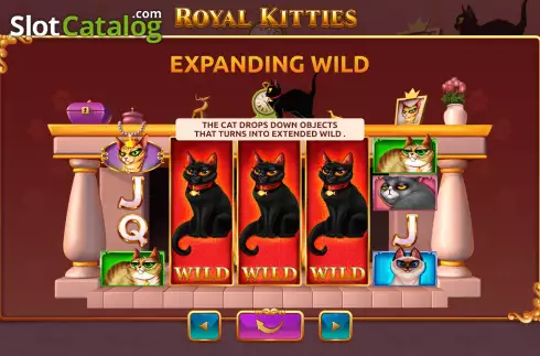 Οθόνη9. Royal Kitties Κουλοχέρης