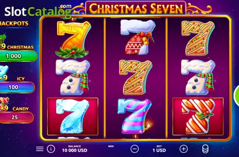Οθόνη3. Christmas Seven Κουλοχέρης