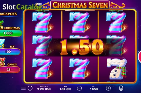 Οθόνη4. Christmas Seven Κουλοχέρης