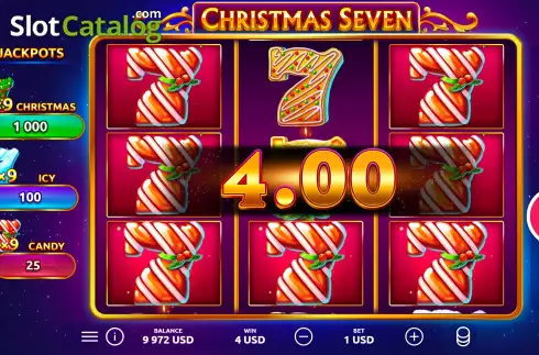 Οθόνη5. Christmas Seven Κουλοχέρης