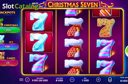 Οθόνη8. Christmas Seven Κουλοχέρης