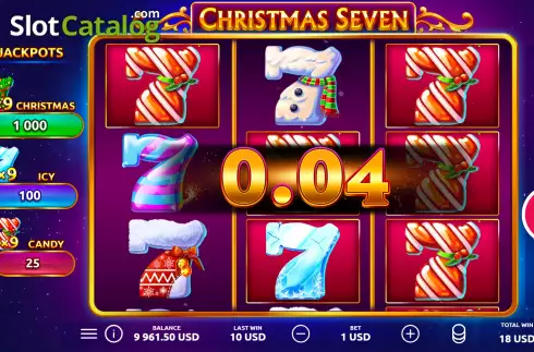 Οθόνη9. Christmas Seven Κουλοχέρης