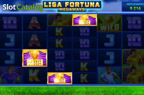 Οθόνη4. Liga Fortuna Megaways Κουλοχέρης 