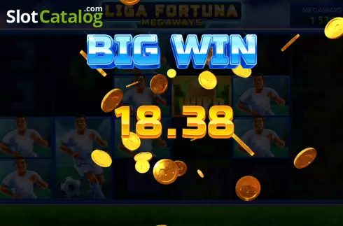 Οθόνη9. Liga Fortuna Megaways Κουλοχέρης 