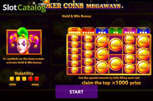 Οθόνη3. Joker Coins Megaways Κουλοχέρης