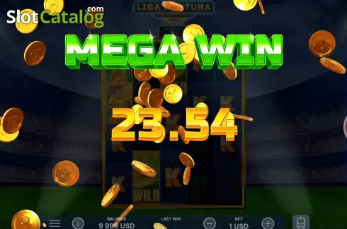 Οθόνη9. Liga Fortuna Megaways PRO Κουλοχέρης