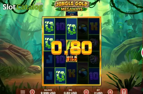 Οθόνη4. Jungle Gold Megaways Κουλοχέρης
