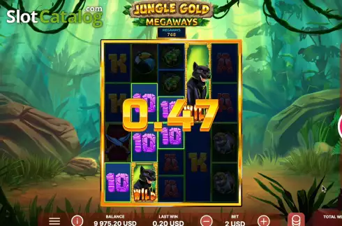 Οθόνη7. Jungle Gold Megaways Κουλοχέρης