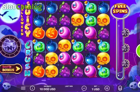 Οθόνη3. Juicy Crush Halloween Κουλοχέρης