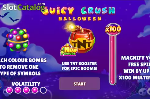 Οθόνη2. Juicy Crush Halloween Κουλοχέρης