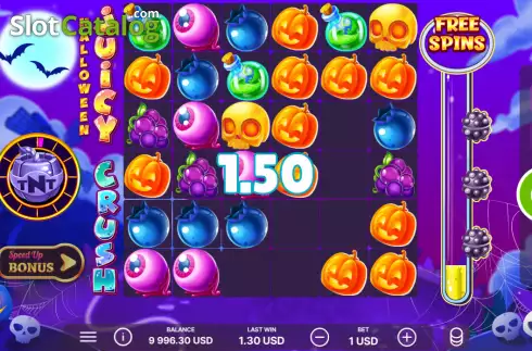 Οθόνη4. Juicy Crush Halloween Κουλοχέρης
