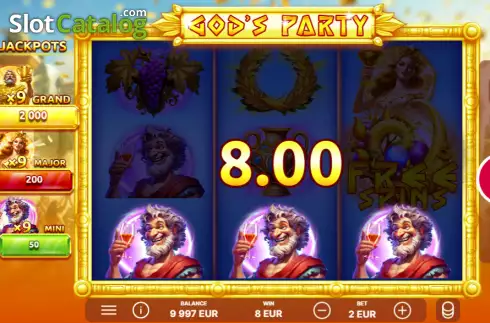 Οθόνη3. God's Party Κουλοχέρης 