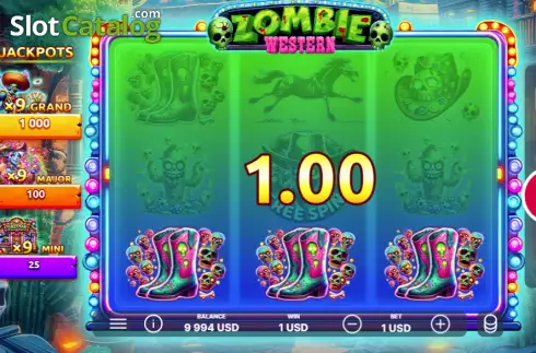 Οθόνη3. Western Zombie Κουλοχέρης