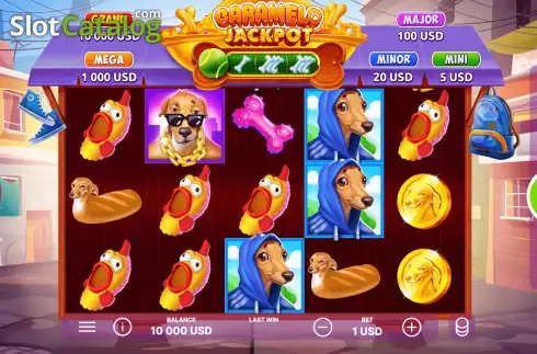 Οθόνη3. Caramelo Jackpot Κουλοχέρης
