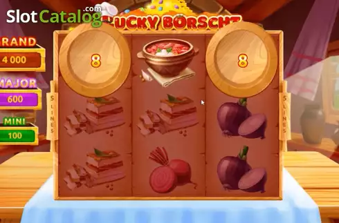 Οθόνη4. Lucky Borscht Κουλοχέρης