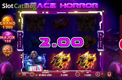 Οθόνη3. Space Horror Κουλοχέρης