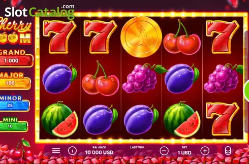 Οθόνη2. Cherry Boom Κουλοχέρης