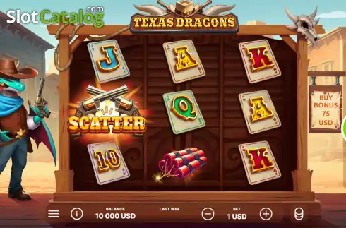 Οθόνη2. Texas Dragons Κουλοχέρης