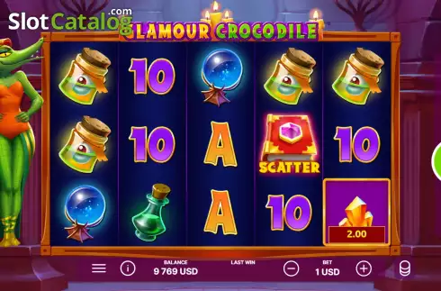 Οθόνη3. Glamour Crocodile Κουλοχέρης