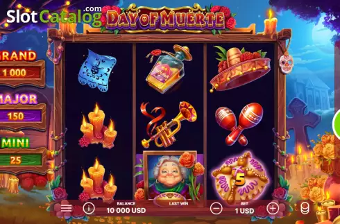 Οθόνη3. Day of Muerte Κουλοχέρης 