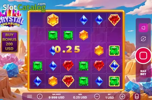 Οθόνη3. Crystal Treasure (Onlyplay) Κουλοχέρης 
