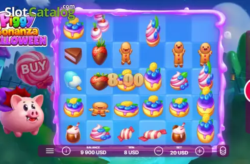 Οθόνη3. Piggy Bonanza Halloween Κουλοχέρης