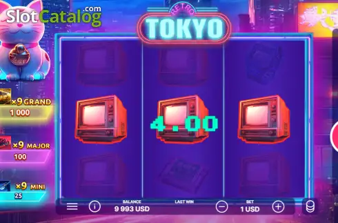 Οθόνη3. Retro Tokyo Κουλοχέρης