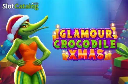 Glamour Crocodile Xmas Λογότυπο Glamour Crocodile Xmas Λογότυπο