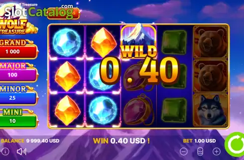 Οθόνη4. Wolf Treasure (Onlyplay) Κουλοχέρης
