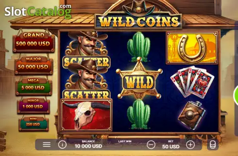 Οθόνη2. Wild Coins Κουλοχέρης
