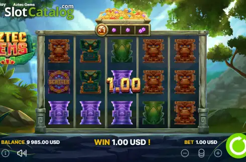 Οθόνη3. Aztec Gems (Onlyplay) Κουλοχέρης