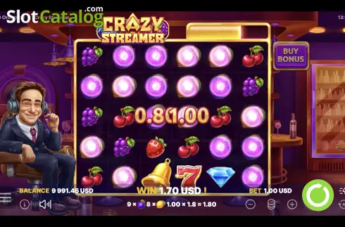 Οθόνη4. Crazy Streamer Κουλοχέρης 