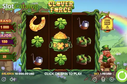 Οθόνη2. Clover Force Κουλοχέρης