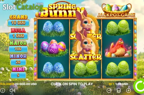 Οθόνη2. Spring Bunny Κουλοχέρης 
