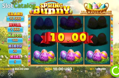 Οθόνη3. Spring Bunny Κουλοχέρης 