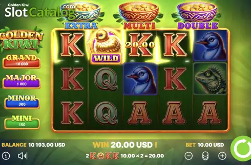 Οθόνη5. Golden Kiwi Κουλοχέρης