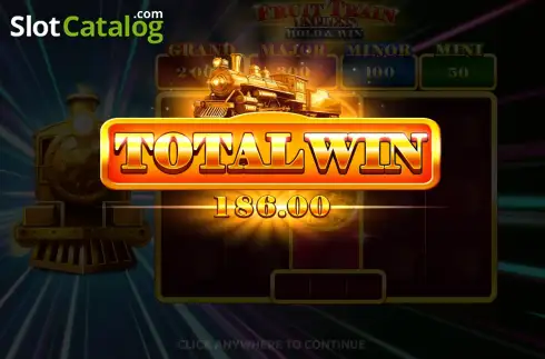 Οθόνη3. Fruit Train Express: Hold & Win Κουλοχέρης