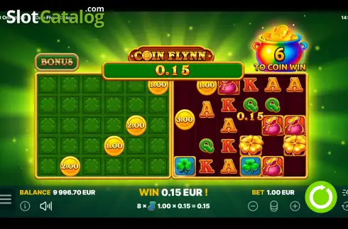 Οθόνη4. Coin Flynn Deluxe Κουλοχέρης