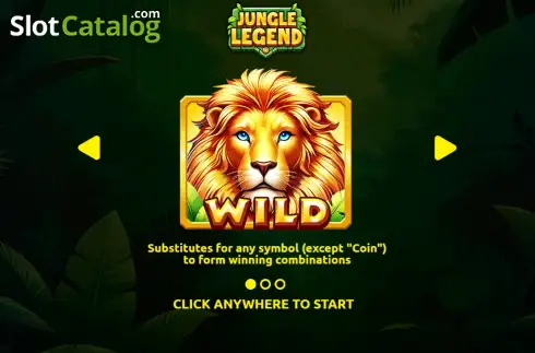 Οθόνη2. Jungle Legend Κουλοχέρης