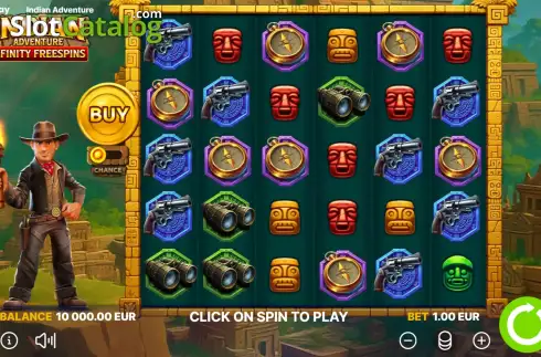 Οθόνη3. Indian Adventure: Infinity Freespins Κουλοχέρης