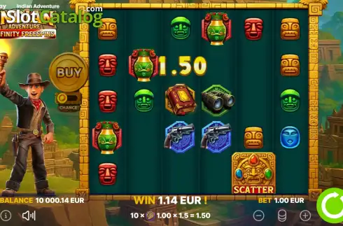 Οθόνη4. Indian Adventure: Infinity Freespins Κουλοχέρης