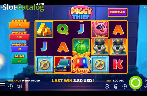 Οθόνη2. Piggy Thief Κουλοχέρης 