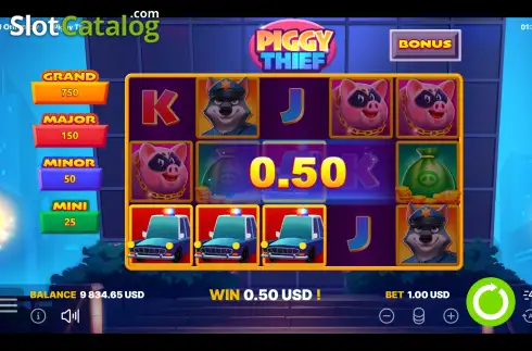 Οθόνη6. Piggy Thief Κουλοχέρης 