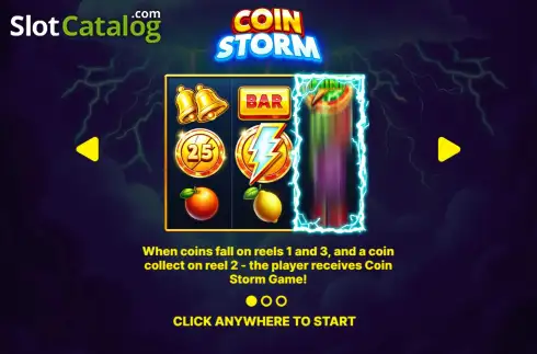 Οθόνη2. Coin Storm Κουλοχέρης