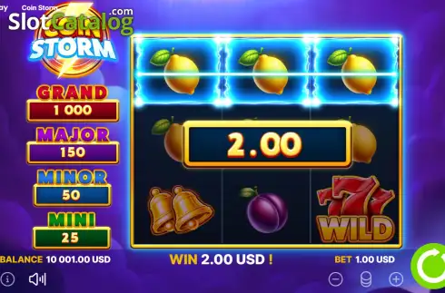 Οθόνη4. Coin Storm Κουλοχέρης