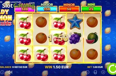 Οθόνη4. Lady Lemon Fruit Κουλοχέρης