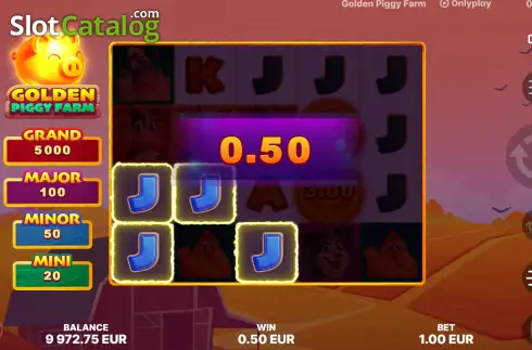 Οθόνη8. Golden Piggy Farm Κουλοχέρης